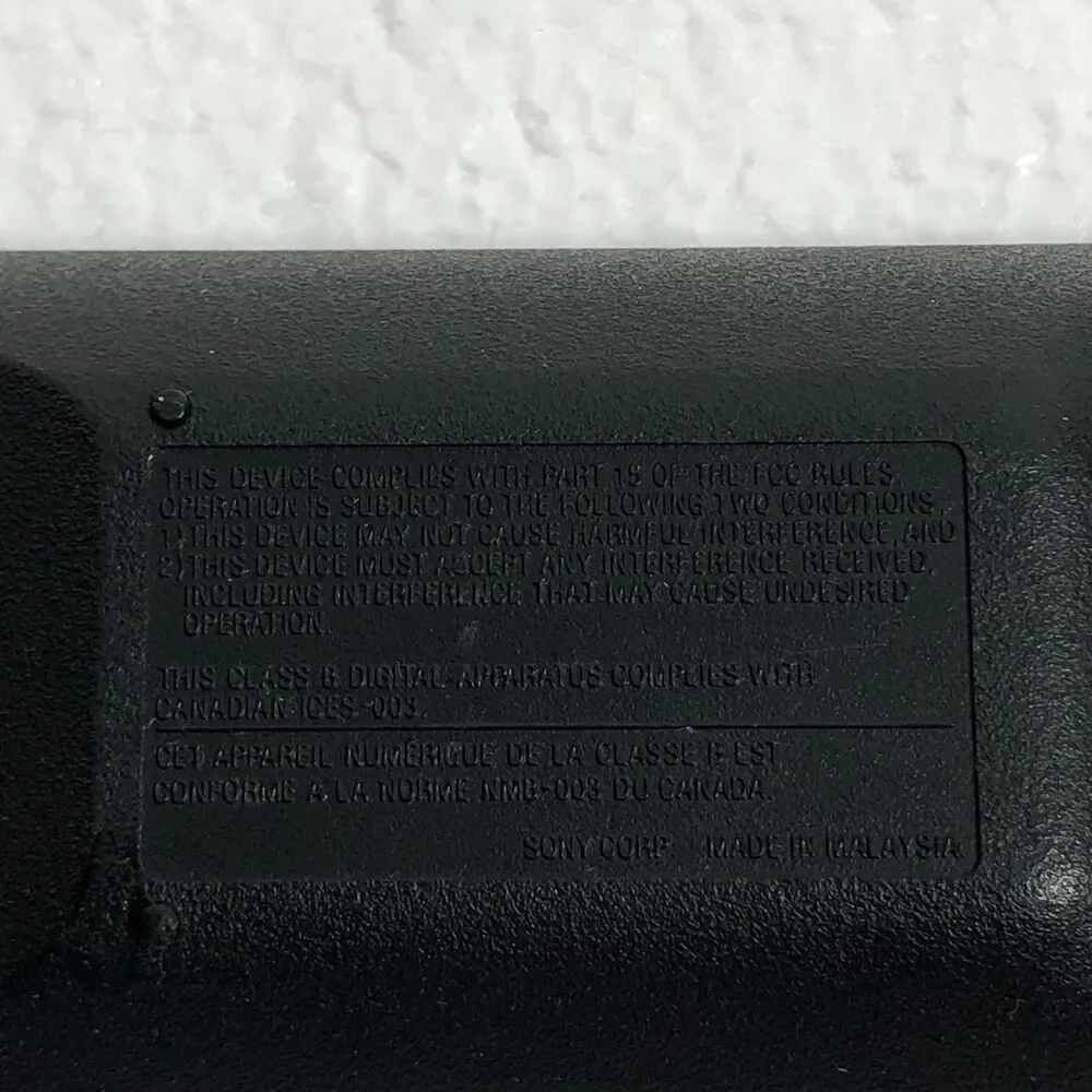 Sony DVD Player Remote Control RMT-D165A